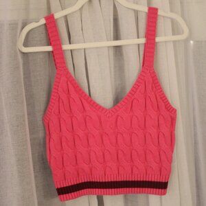 Good American Collegiate Knit Crop Top